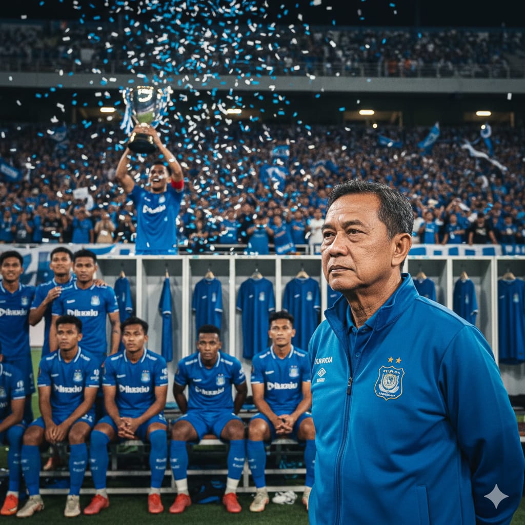 Pengakuan Pak Umuh soal Persib juara: kisah Rp5 miliar pakai troli hingga Luis Milla pergi dan Bojan Hodak bawa gelar. 