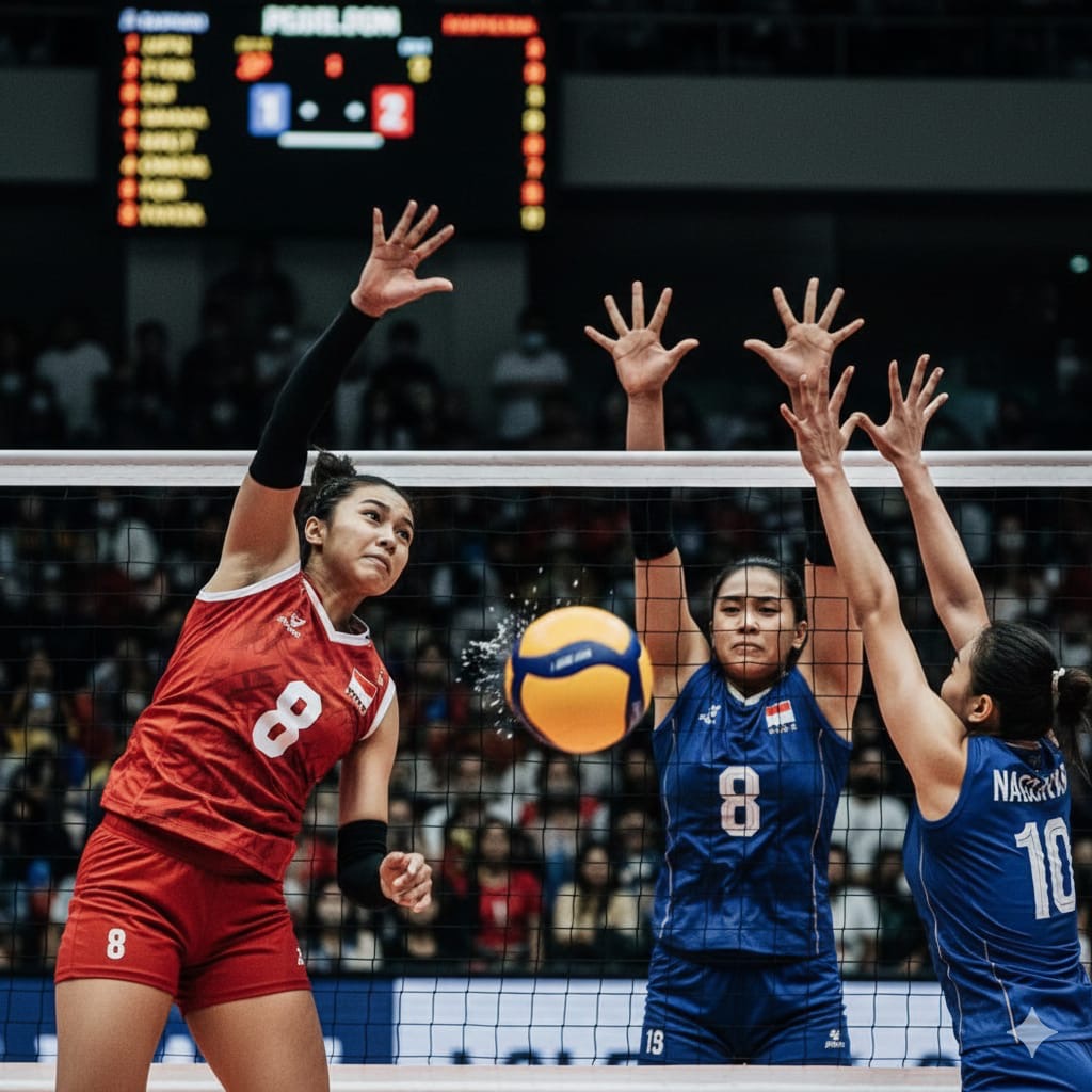Megawati Hangestri menggila di Proliga 2026! Cetak 28 poin, Pertamina Enduro libas Livin Mandiri 3-1 dan puncaki klasemen.