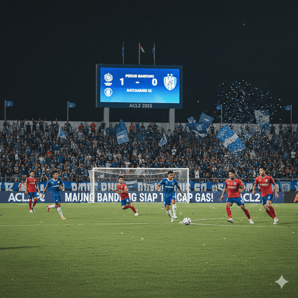Persib Bandung vs Ratchaburi SC di ACL2 2025: Duel Panas Wakil Indonesia dan Thailand, Maung Bandung Siap Tancap Gas!  