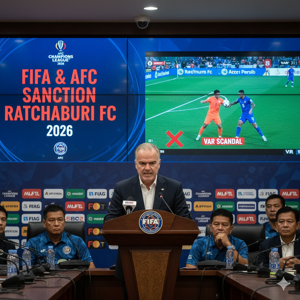 Ratchaburi FC Disanksi FIFA dan AFC, Presiden FIFA Murka Usai Skandal VAR Lawan Persib di ACL2 2026  
