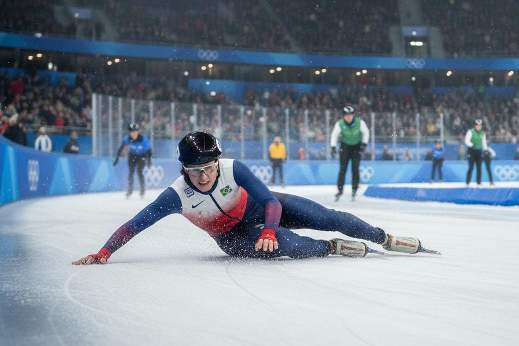 Camila Celier Dirawat di Rumah Sakit Usai Wajah Tersayat Pisau Sepatu di Olimpiade Musim Dingin 2026, Begini Kronologi Lengkapnya