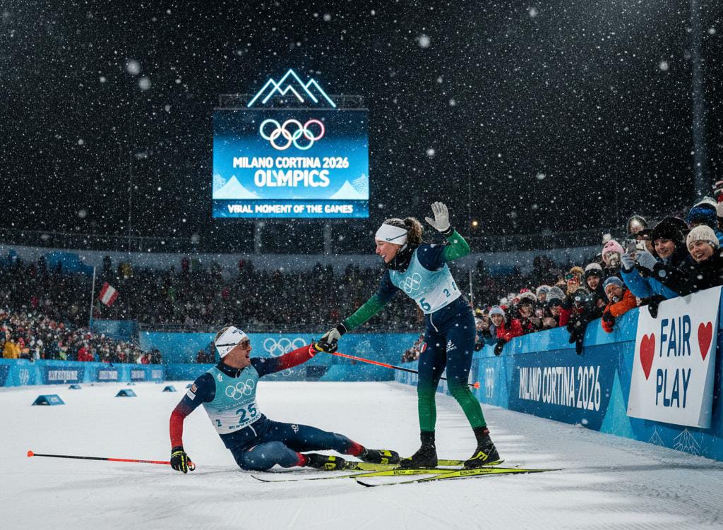 10 Momen Viral Olimpiade Musim Dingin 2026 yang Menghebohkan Dunia, dari Bayi Curling hingga Aksi Backflip Legendaris