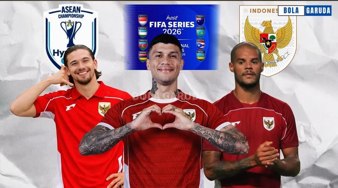 Naturalisasi Timnas Indonesia makin panas jelang FIFA Series 2026. Ciro Alves, David da Silva, dan Jordi Wehrmann siap debut?