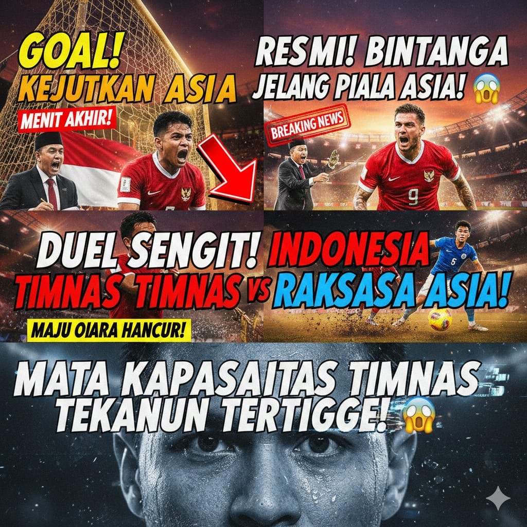 Timnas Indonesia terbaru: 3 pemain naturalisasi siap dipanggil, target 8 besar Piala Asia dan polemik Asian Games 2026.