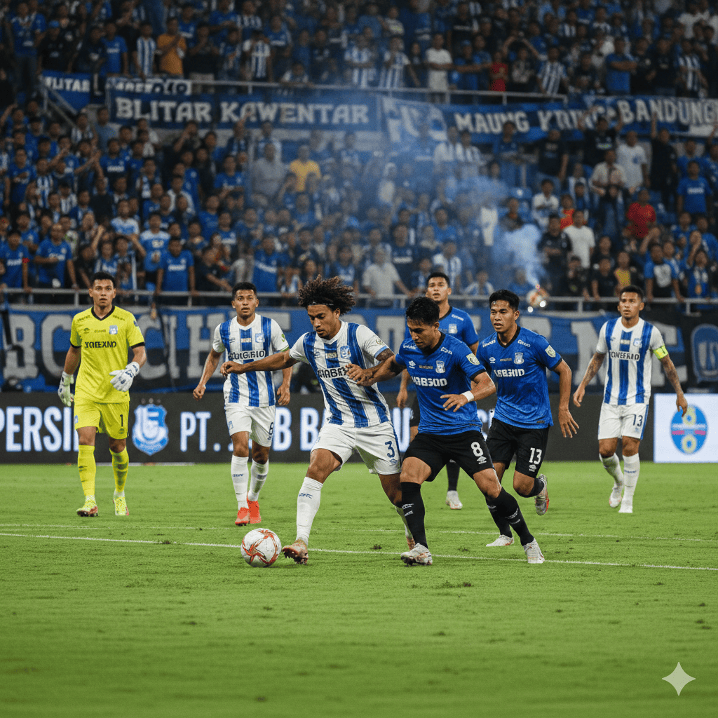 Intip daftar pemain asing Persib Bandung 2025-2026 terbaru! Ada eks bintang PSG Layvin Kurzawa dan target transfer mahal Mariano Peralta.