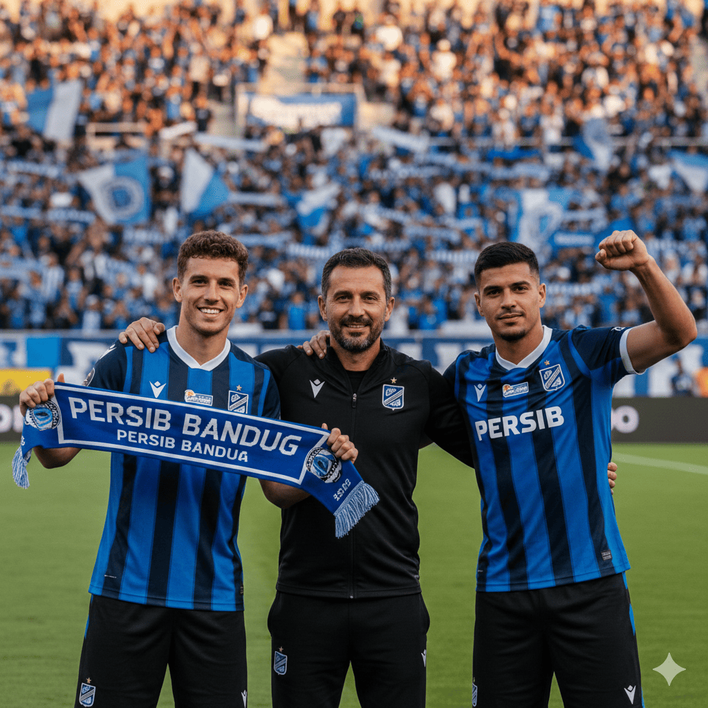Cek bursa transfer Persib Bandung terbaru! Eks PSG Leevin Kurzawa &amp; Sergio Castel resmi gabung, sementara William Marsilio resmi hengkang.