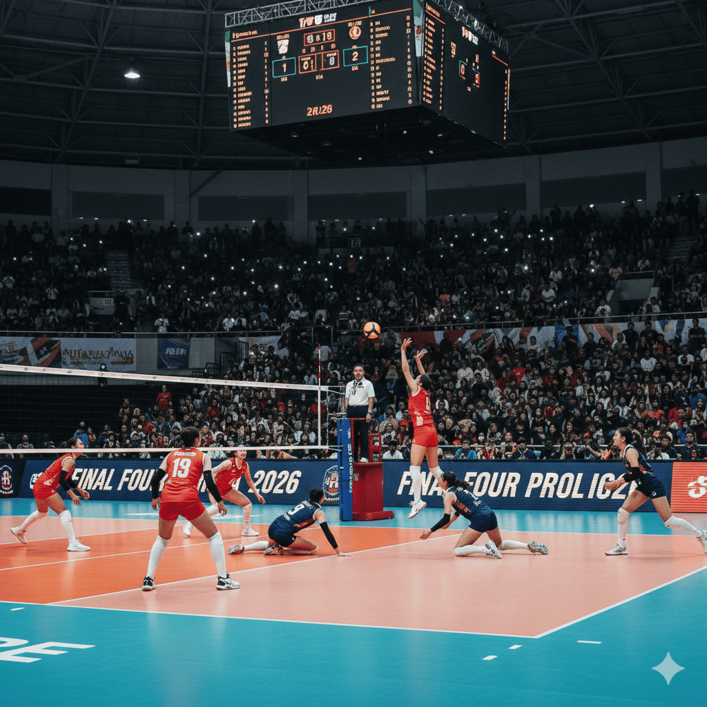 Duel hidup mati! Jakarta Livin Mandiri incar poin penuh atas BJB Tandamata demi amankan tiket Final Four Proliga 2026. Klik untuk update klasemen terbaru!