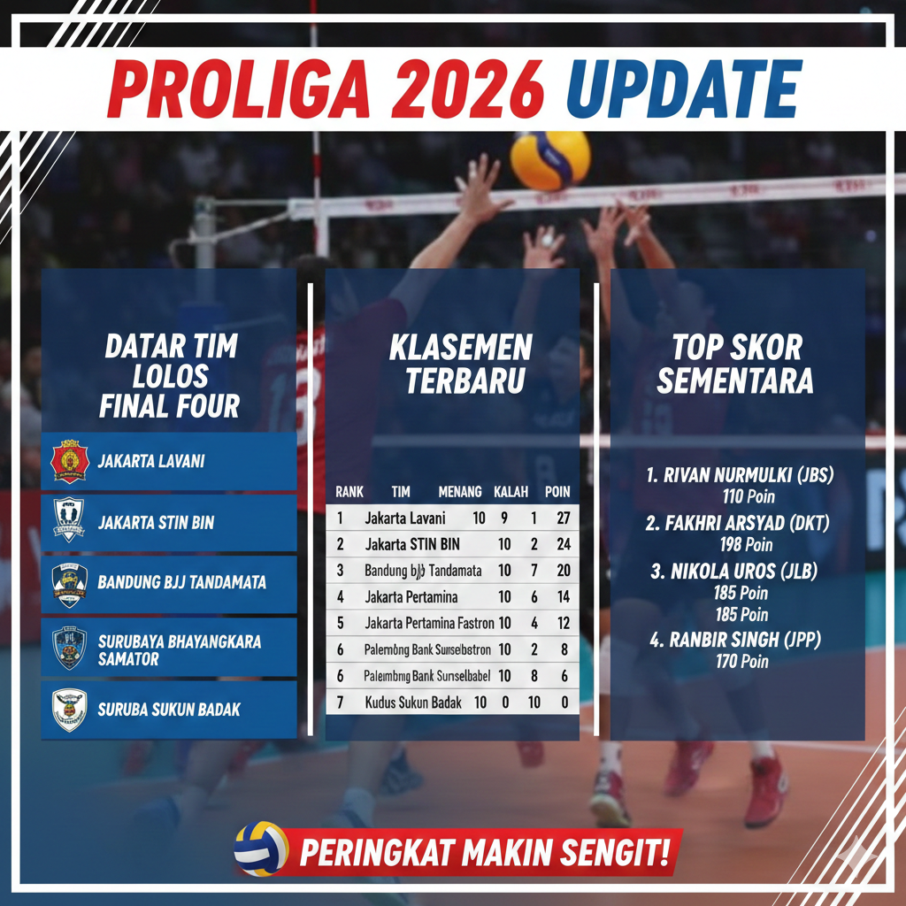 Update Proliga 2026