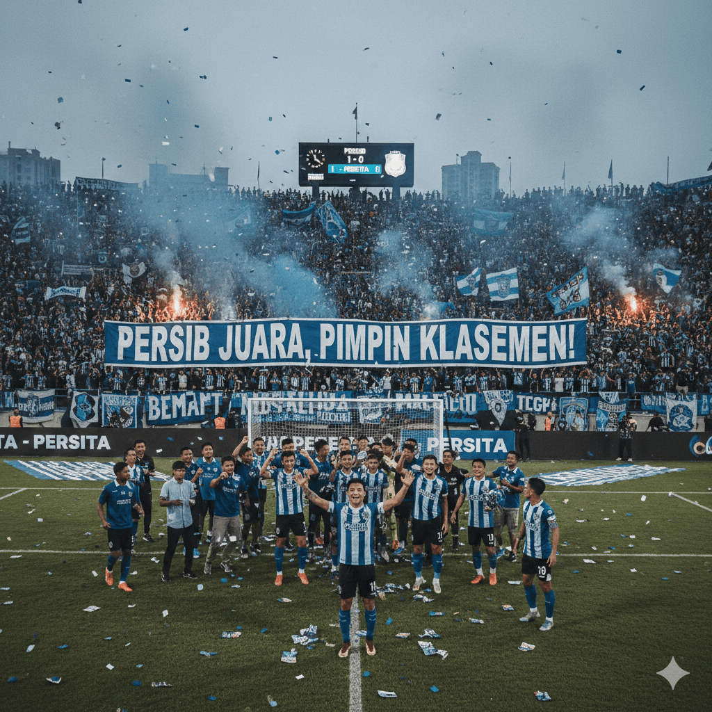 Persib Bandung puncaki klasemen Super League usai bekuk Persita! Cek hasil lengkap pekan ke-22 dan jadwal big match pekan depan di sini.