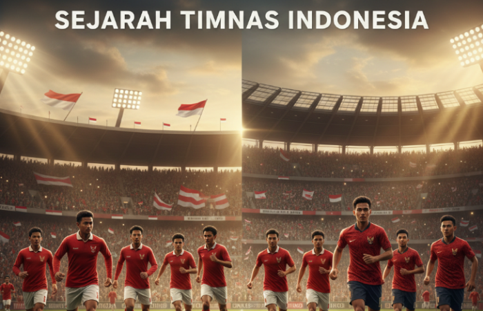 Sejarah timnas Indonesia dari Hindia Belanda hingga era Shin Tae-yong, perjalanan panjang penuh prestasi dan tantangan.