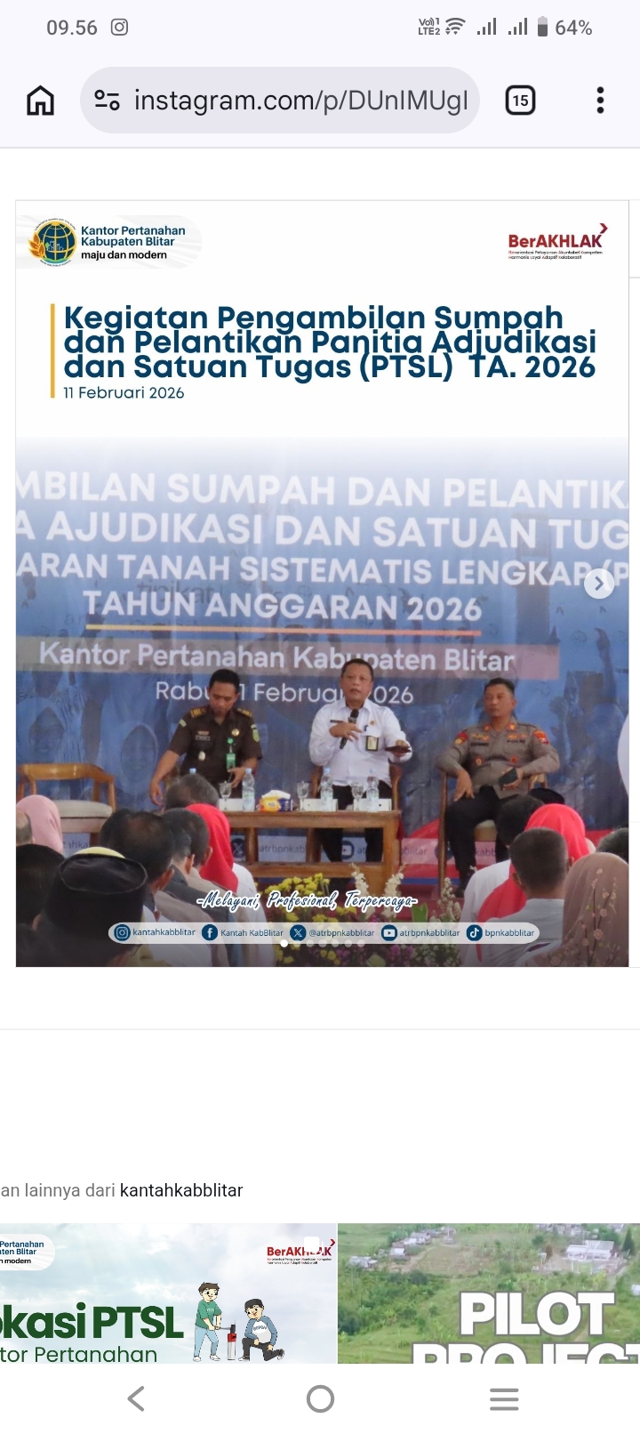 Pelantikan PTSL 2026 Blitar: 17 Desa dan 6 Kecamatan Jadi Target, Simak Rinciannya!