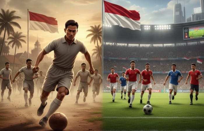 Sejarah PSSI dari 1930 hingga sanksi FIFA 2015, kini bangkit bidik Piala Dunia 2026 dan prestasi Timnas Indonesia.
