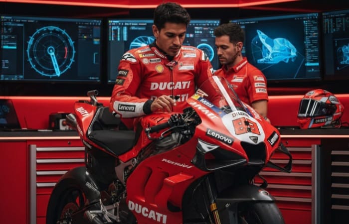 Strategi visualisasi Marc Marquez tentukan paket aerodinamika Ducati jelang MotoGP 2025, jadi kunci sukses musim ini.