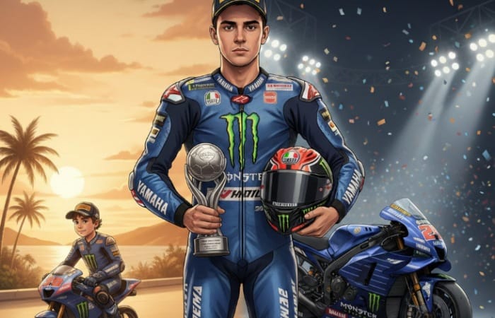 Perjalanan Fabio Quartararo hingga Juara Dunia MotoGP 2021, cetak sejarah sebagai rider Prancis pertama di kelas utama.