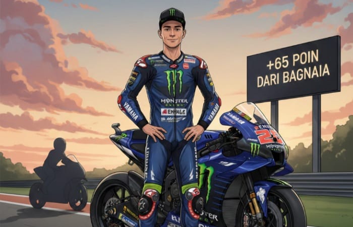 Fabio Quartararo juara dunia MotoGP 2021 usai unggul 65 poin dari Bagnaia. Simak perjalanan lengkapnya dari Moto3!