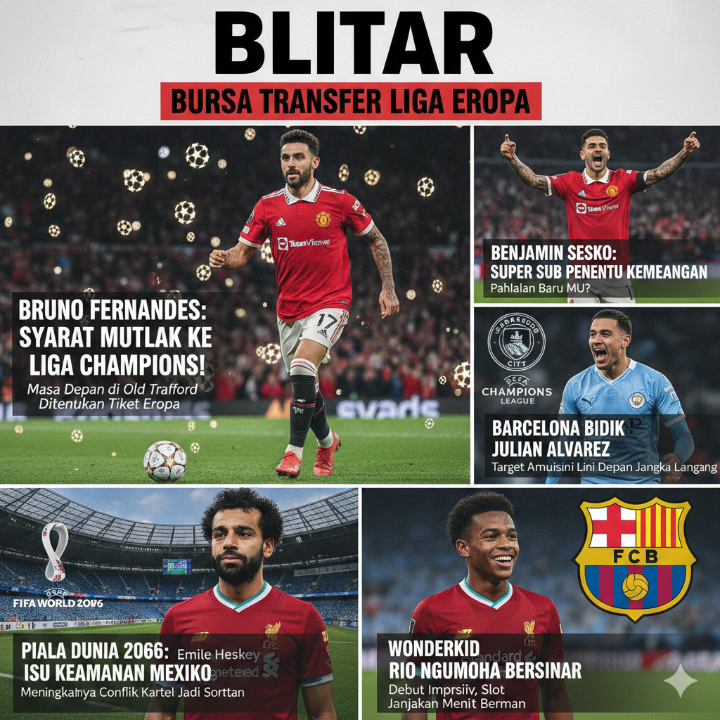 Isu masa depan Bruno Fernandes.