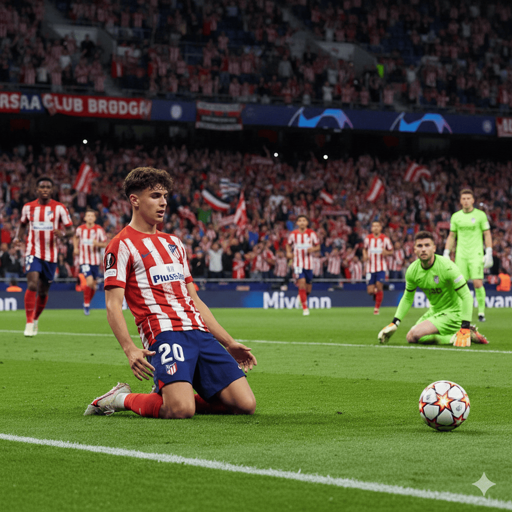 Hasil Atletico Madrid vs Club Brugge: Gol perdana Johnny Cardoso antar Los Rojiblancos menang dramatis di Metropolitano. Cek selengkapnya!