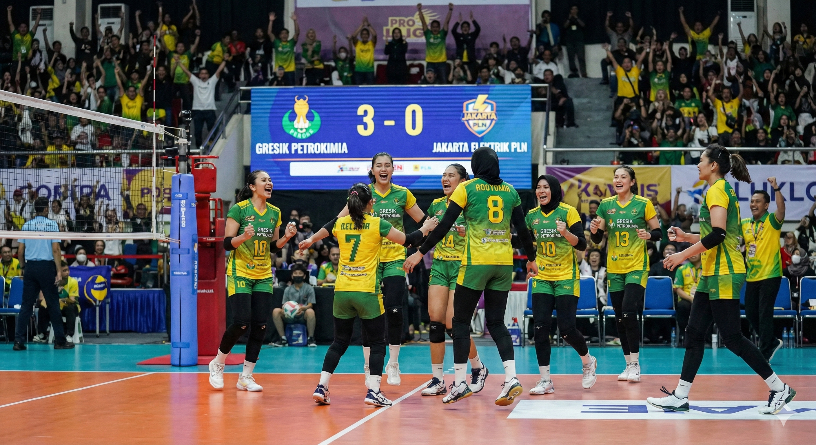 Simak daftar resmi tim lolos Final Four Proliga 2026 sektor putri! Gresik Petrokimia dan Pertamina Enduro lolos, Bandung BJB gugur tragis.