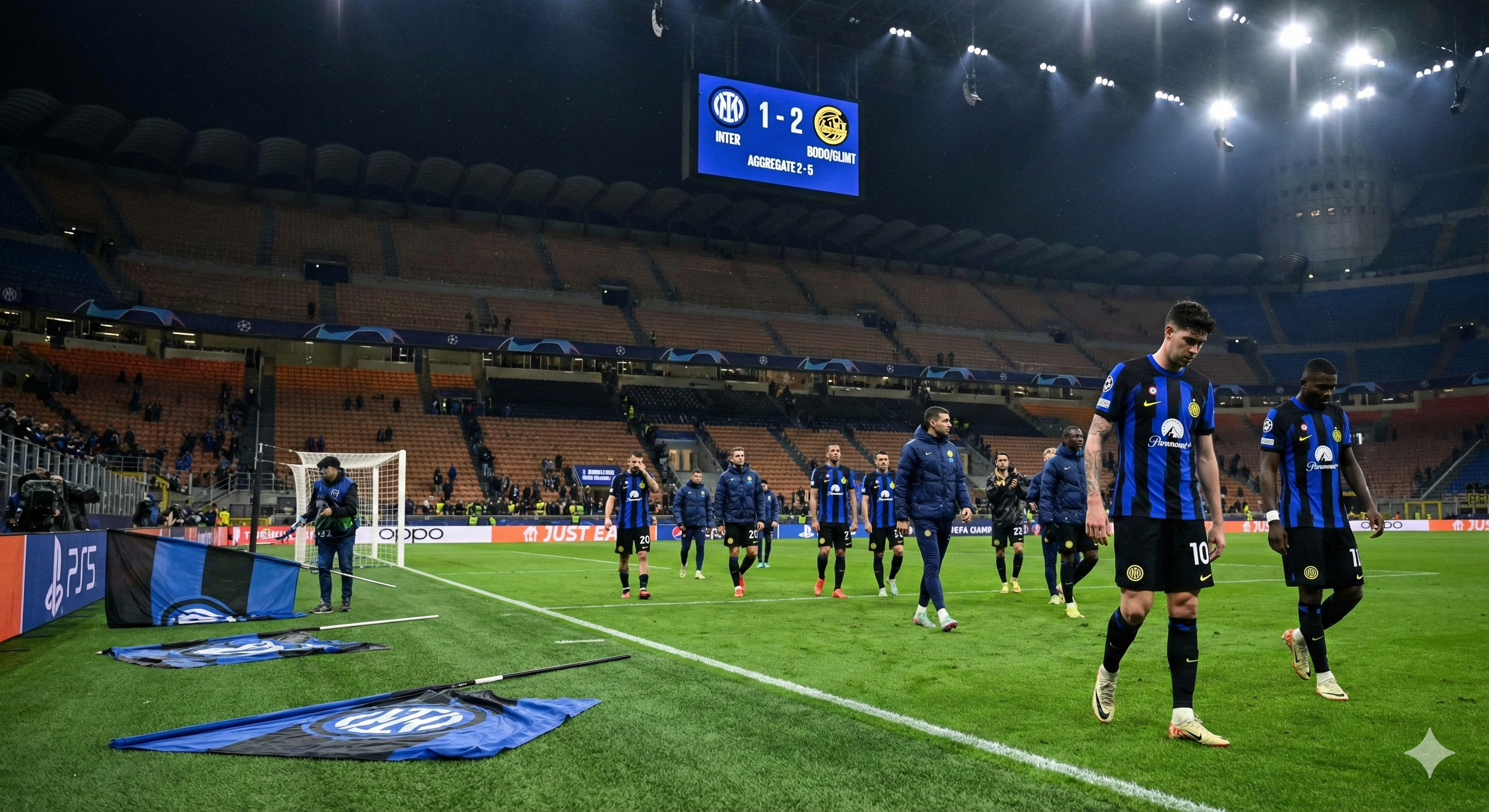 Kiamat di San Siro! Cek hasil Inter Milan vs Bodo Glimt yang berujung petaka. Nerazzurri resmi tersingkir tragis dari Liga Champions