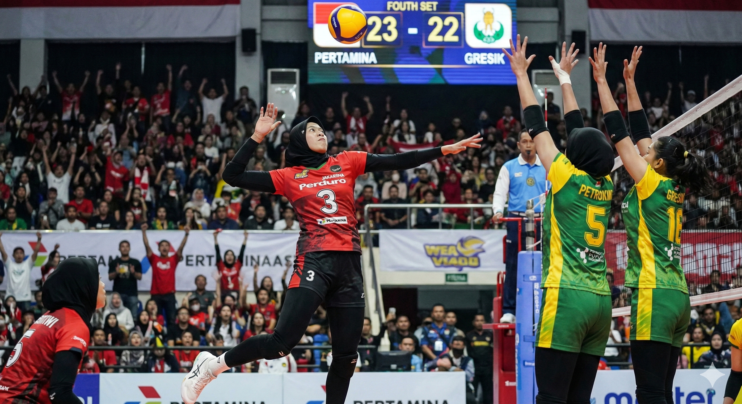 Perubahan jadwal laga panas Pertamina Enduro vs Gresik Petrokimia di Proliga 2026! Mampukah Megawati tembus blok rapat pemuncak klasemen?