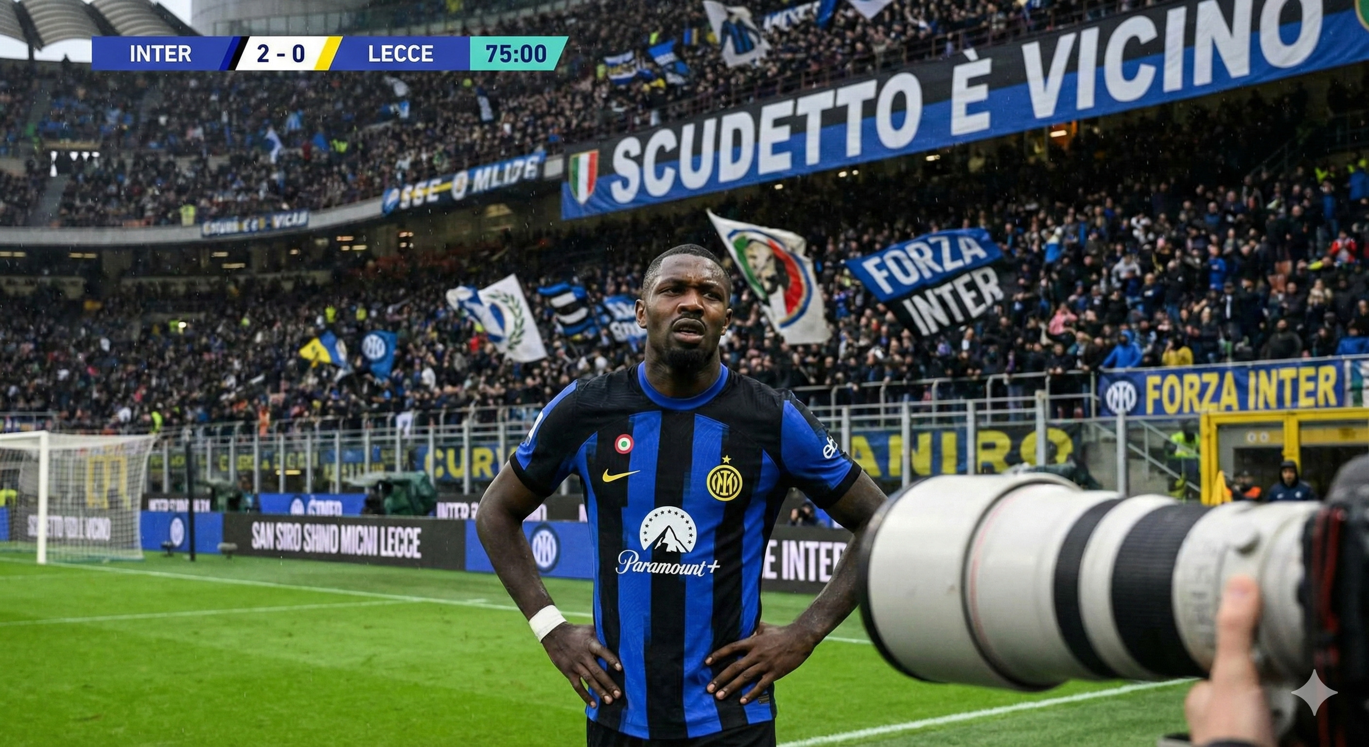 Simak berita Inter Milan terbaru! Unggul 10 poin di Serie A, nasib Thuram di ujung tanduk, hingga rencana bajak Goretzka dan Konate.
