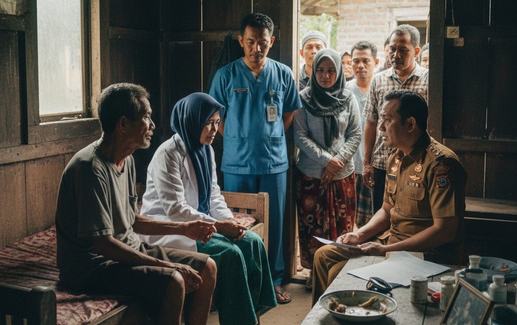 Tak Terurus, Pasangan Lansia Ditelantarkan Anak 