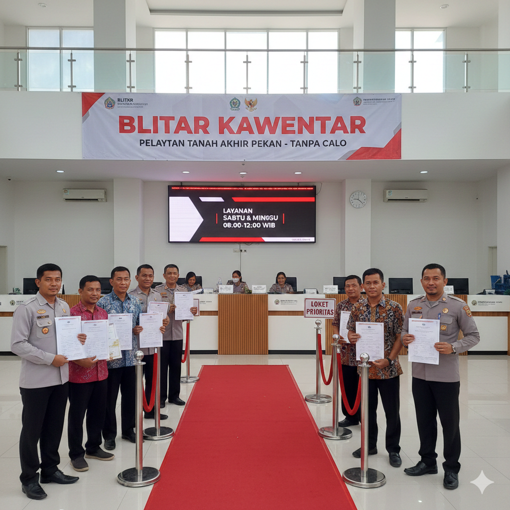 Pelayanan Tanah Akhir Pekan BPN: Urus Sendiri Tanpa Calo, Buka Sabtu Minggu
