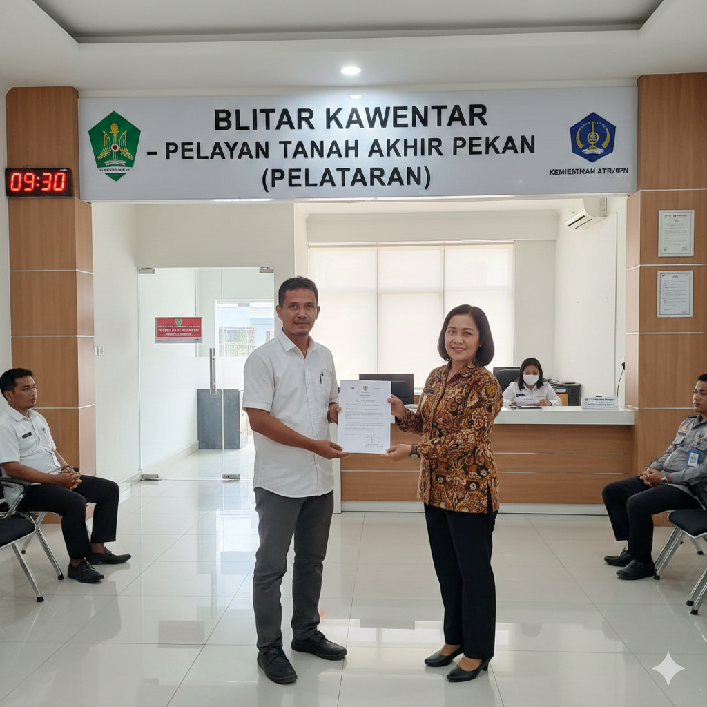 Layanan Pertanahan Sabtu-Minggu ATR/BPN Permudah Pengurusan Roya Sertifikat, Selesai 50 Menit