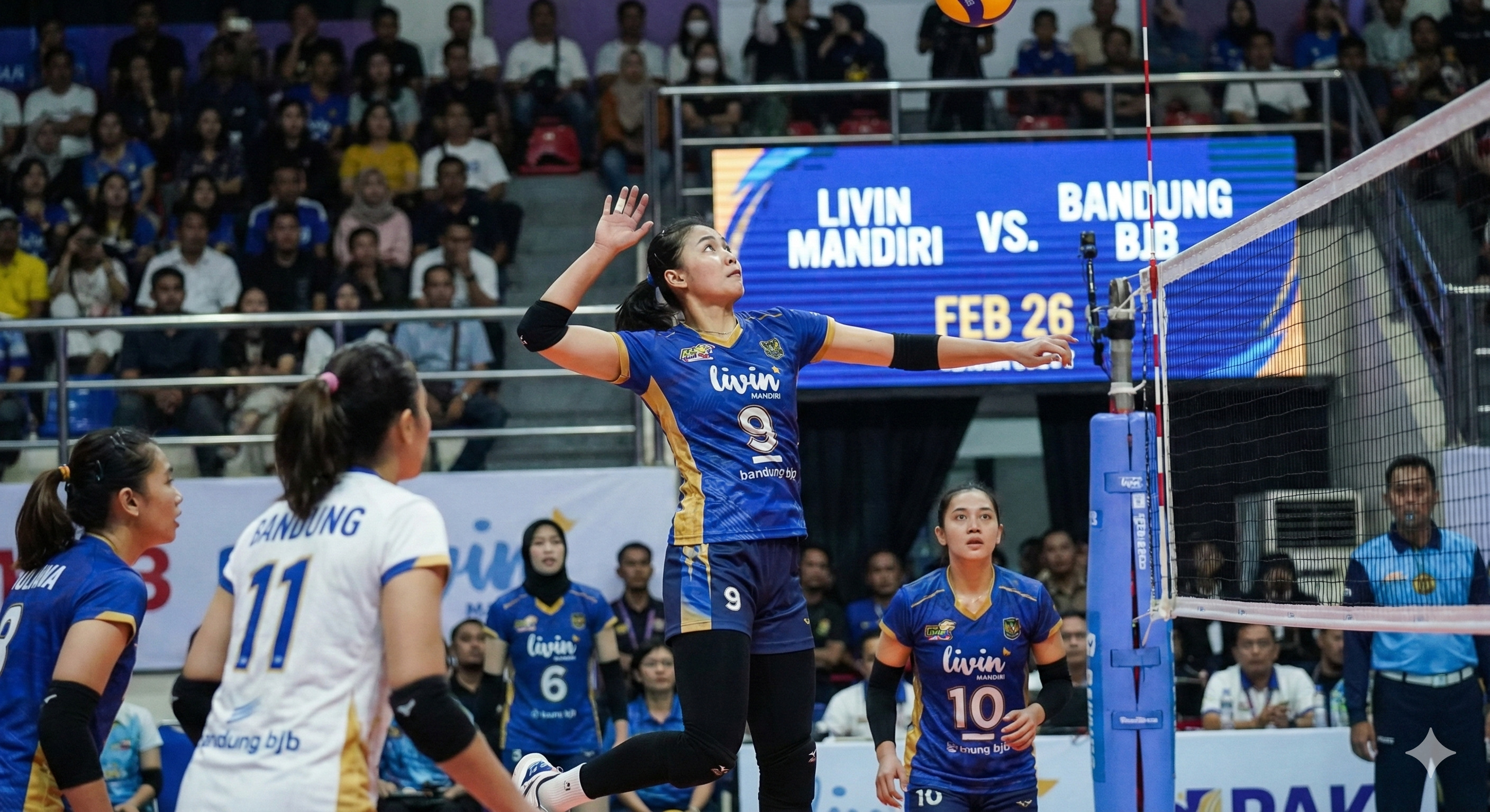 Cek fakta kebenaran kabar Yolla Yuliana dipecat Livin Mandiri dan digugat manajemen. Temukan status resmi sang atlet di kompetisi Proliga.