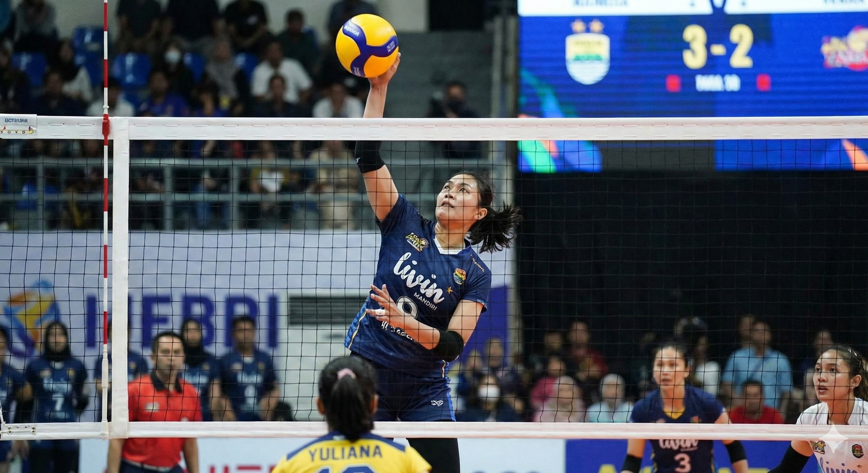 Cek fakta kebenaran isu Yolla Yuliana dipecat Livin Mandiri usai polemik duta AVC Megawati Hangestri. Ternyata hoaks, ini bukti resminya!