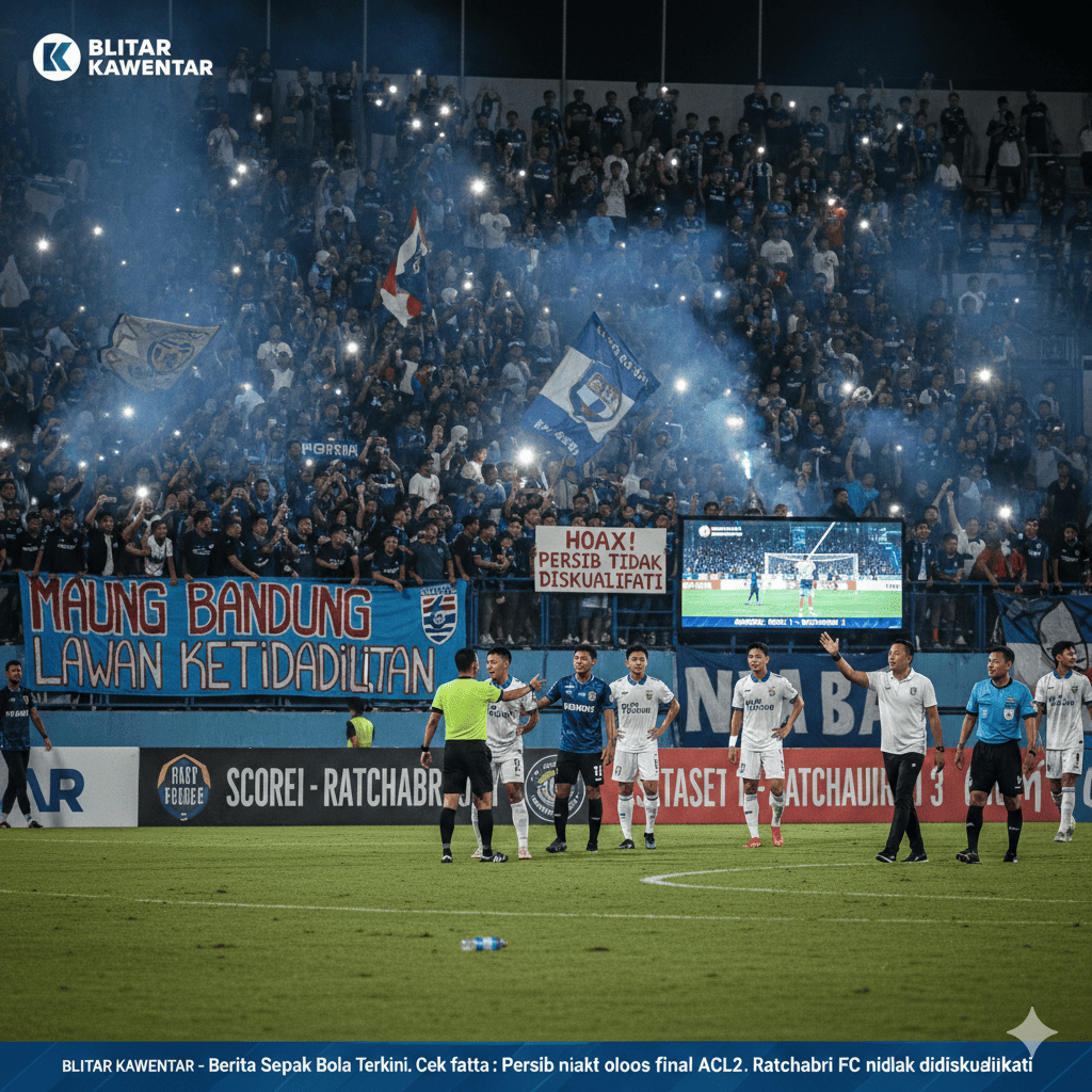 Persib Bandung dikabarkan lolos final ACL2 2025/2026 karena Ratchaburi FC didiskualifikasi? Simak fakta resmi dan penjelasan regulasi AFC di sini!