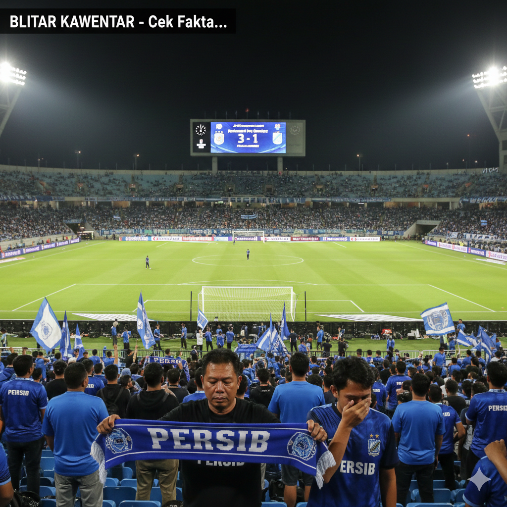 Cek fakta isu Persib Bandung lolos perempat final ACL2 2026. Benarkah Ratchaburi FC didiskualifikasi AFC karena curang? Simak fakta resminya di sini.