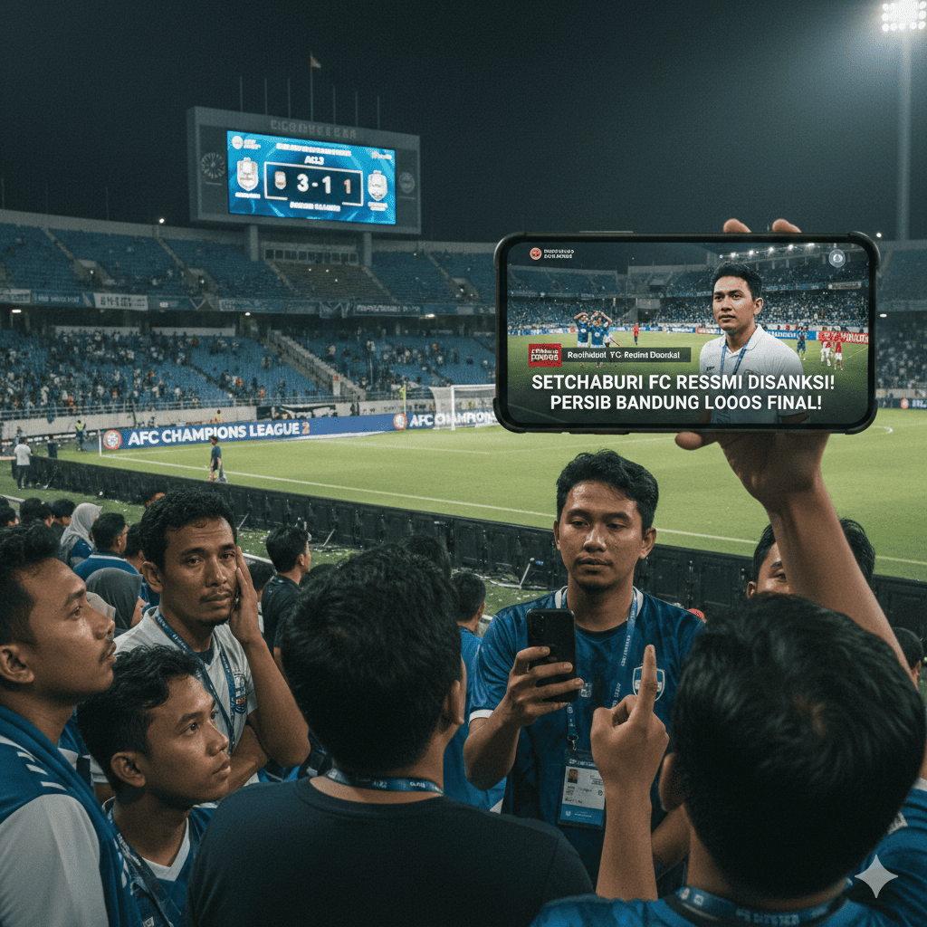 Cek Fakta: Benarkah Ratchaburi FC didiskualifikasi dan Persib Bandung lolos ACL2? Simak klarifikasi resmi dan hasil agregat pertandingan di sini.