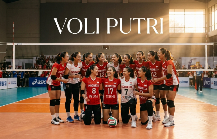 Timnas Voli Putri Indonesia AVC Cup 2026 rilis skuad terbaru, dominasi pemain muda jadi sorotan utama.