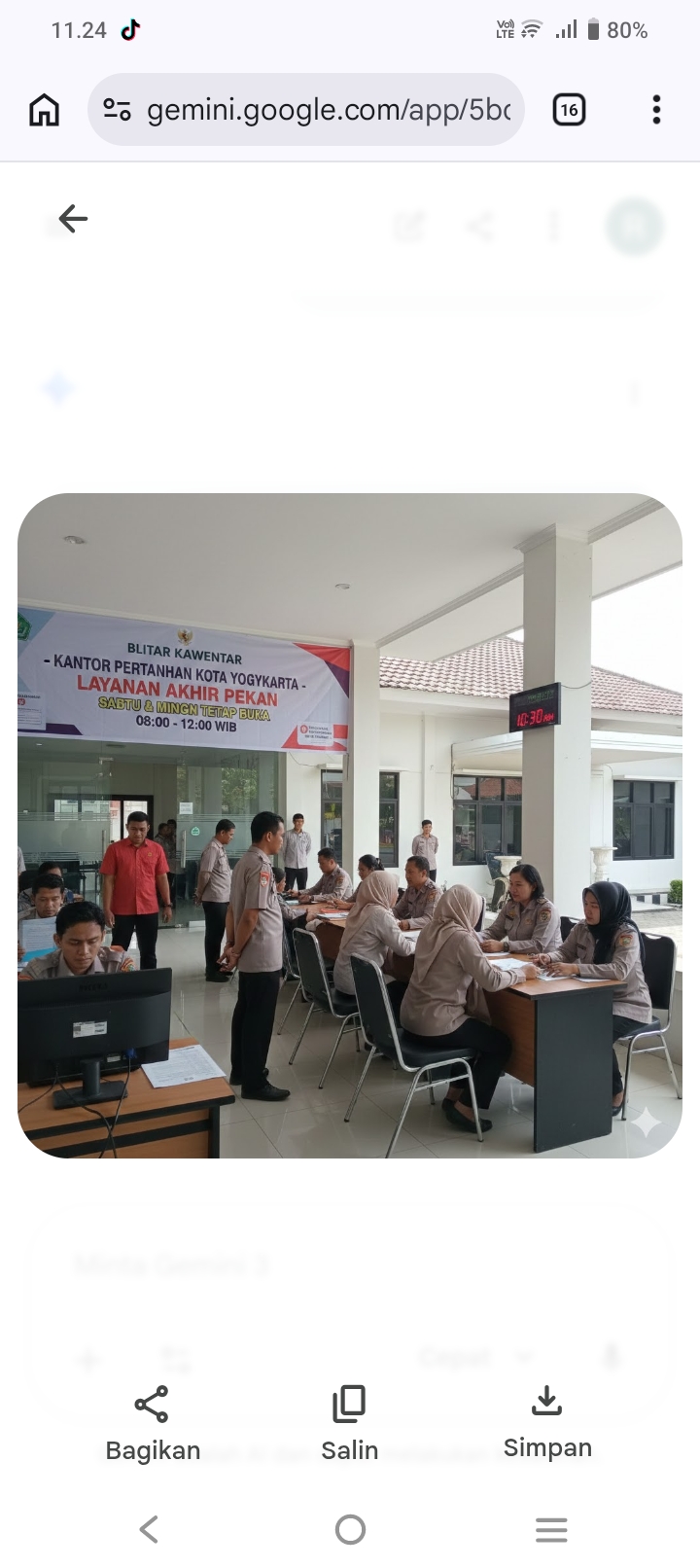 Isu viral kantor pertanahan Jogja tutup saat weekend dibantah. BPN pastikan layanan Sabtu-Minggu tetap buka hingga siang.