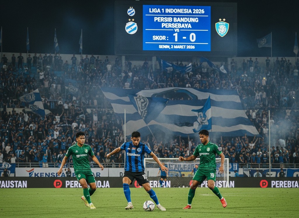 Update Liga 1 2026: Persib dan Persija puncaki klasemen dengan 50 poin! Maxwell Souza puncaki top skor. Cek hasil lengkap dan jadwal Persib vs Persebaya di sini!