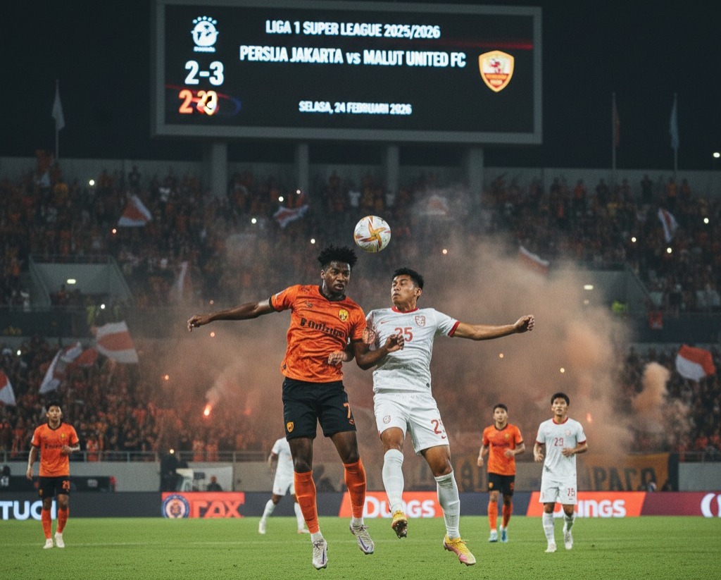 Update Liga 1 2026: Persija tempel Persib di puncak klasemen usai kalahkan Malut United. Maxwell Souza puncaki top skor, Teja Paku Alam raja clean sheet. Cek jadwal lengkapnya!