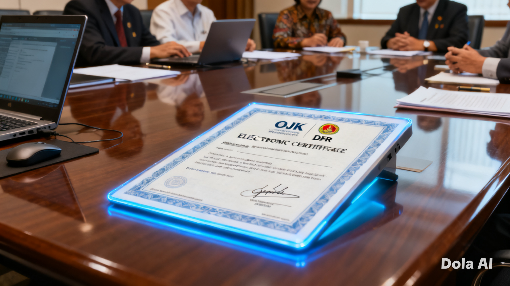 OJK dan DPR Bahas Tanda Tangan Elektronik untuk Cegah Penyalahgunaan Data
