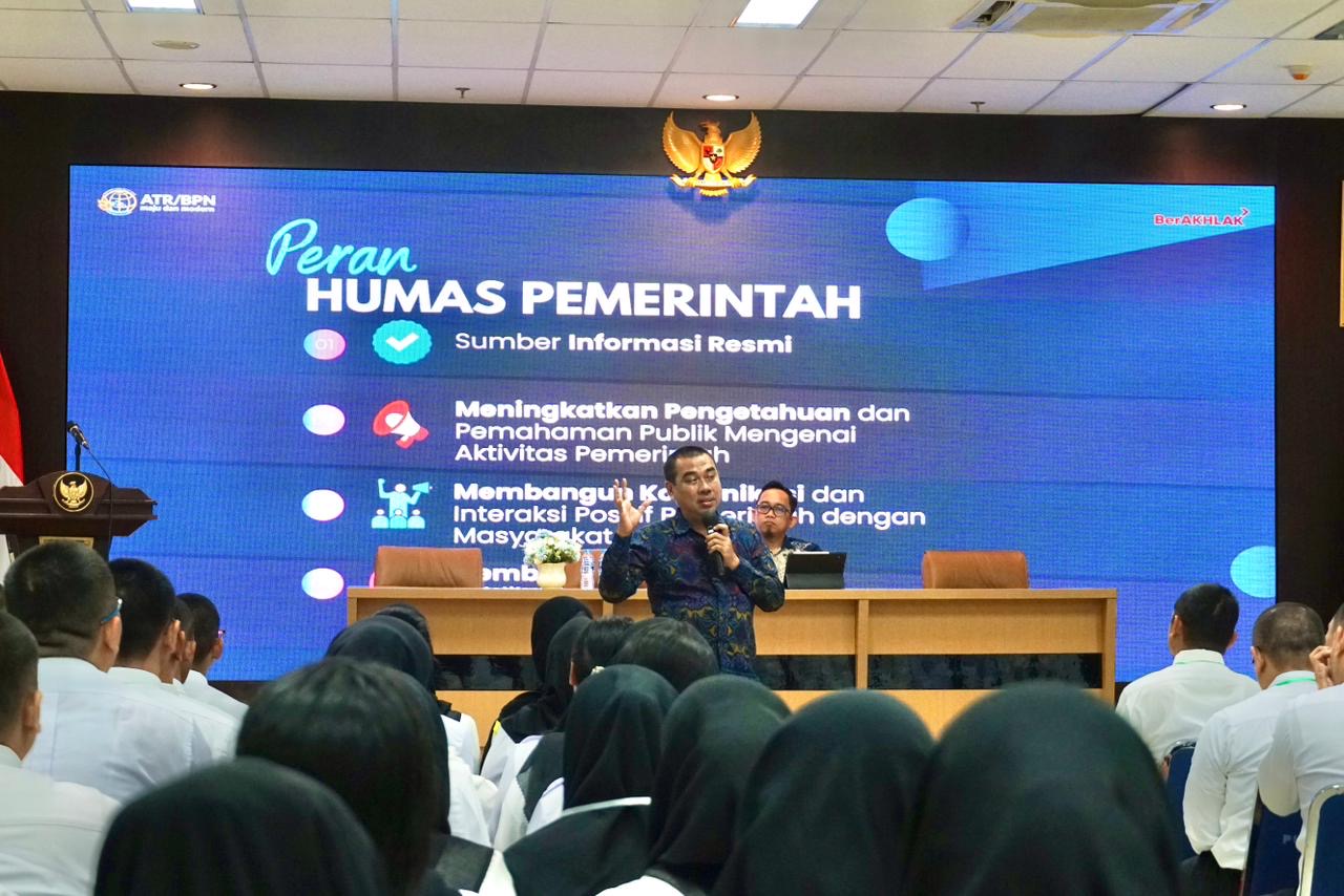 CPNS ATR/BPN Diminta Perkuat Kepedulian dan Komunikasi Publik