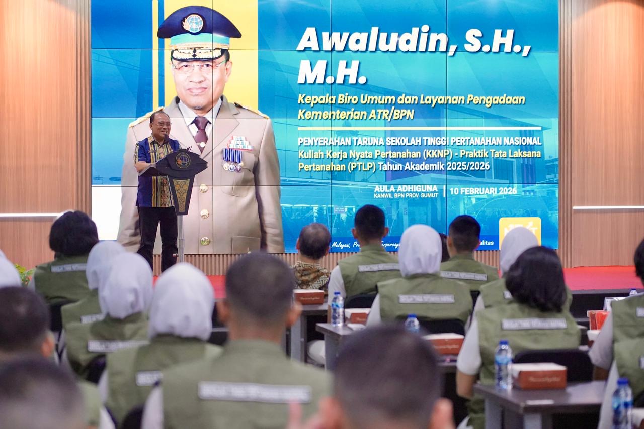 Percepatan Restorasi Arsip Pertanahan Pascabencana, ATR/BPN Gandeng Taruna STPN