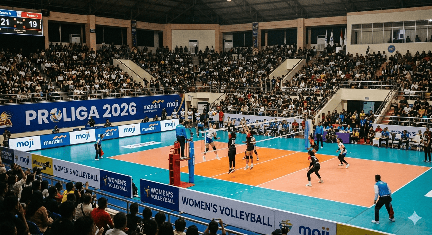 Surabaya Samator raih poin penuh atas Garuda Jaya! Simak rangkuman hasil Proliga 2026 minggu ke-8 lengkap dengan jadwal pertandingan selanjutnya.
