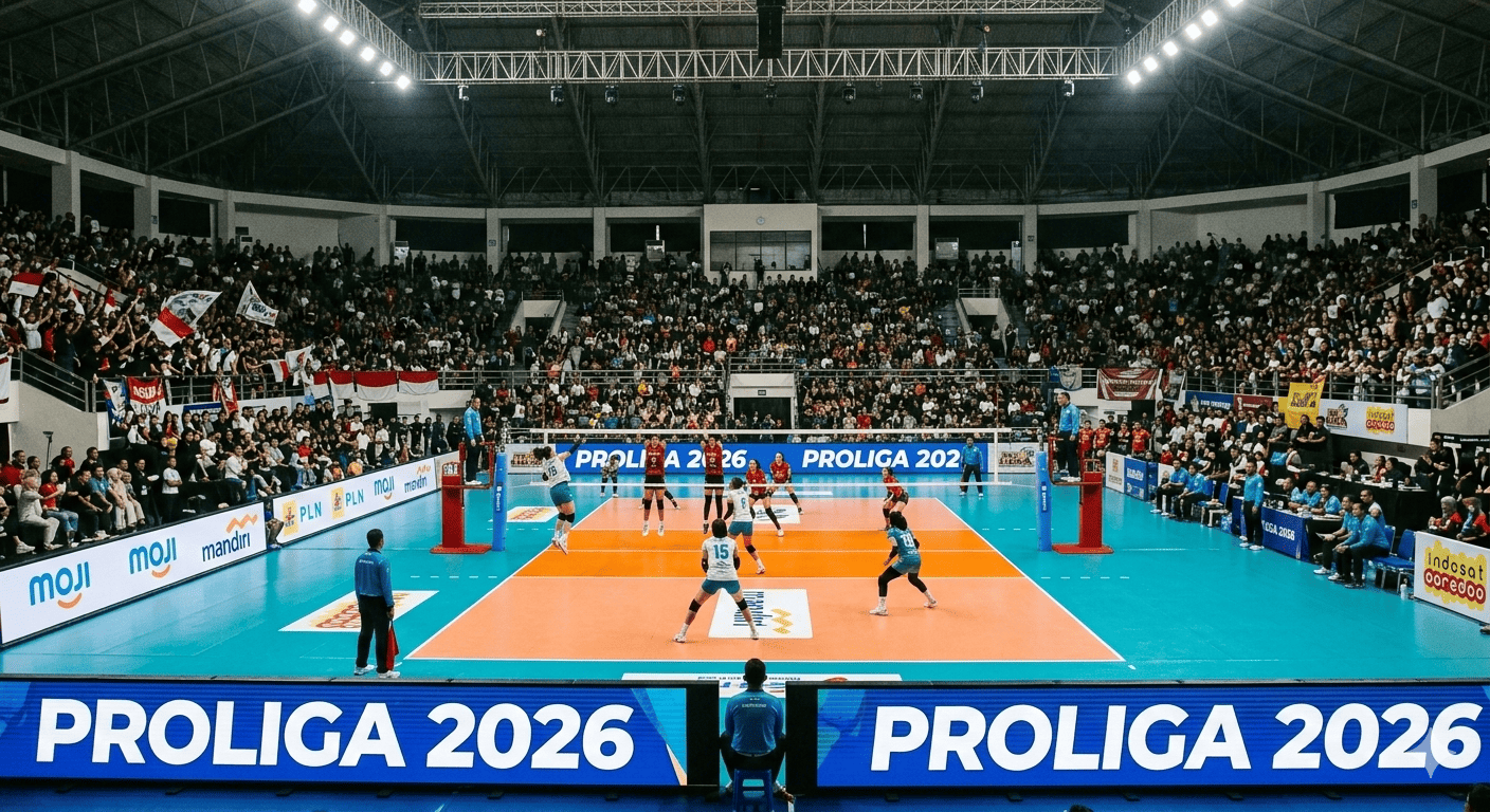 Hasil Proliga 2026: Gresik Petrokimia Pupuk Indonesia resmi juara fase reguler setelah tekuk Jakarta Pertamina Enduro. Simak klasemen terbaru di sini!