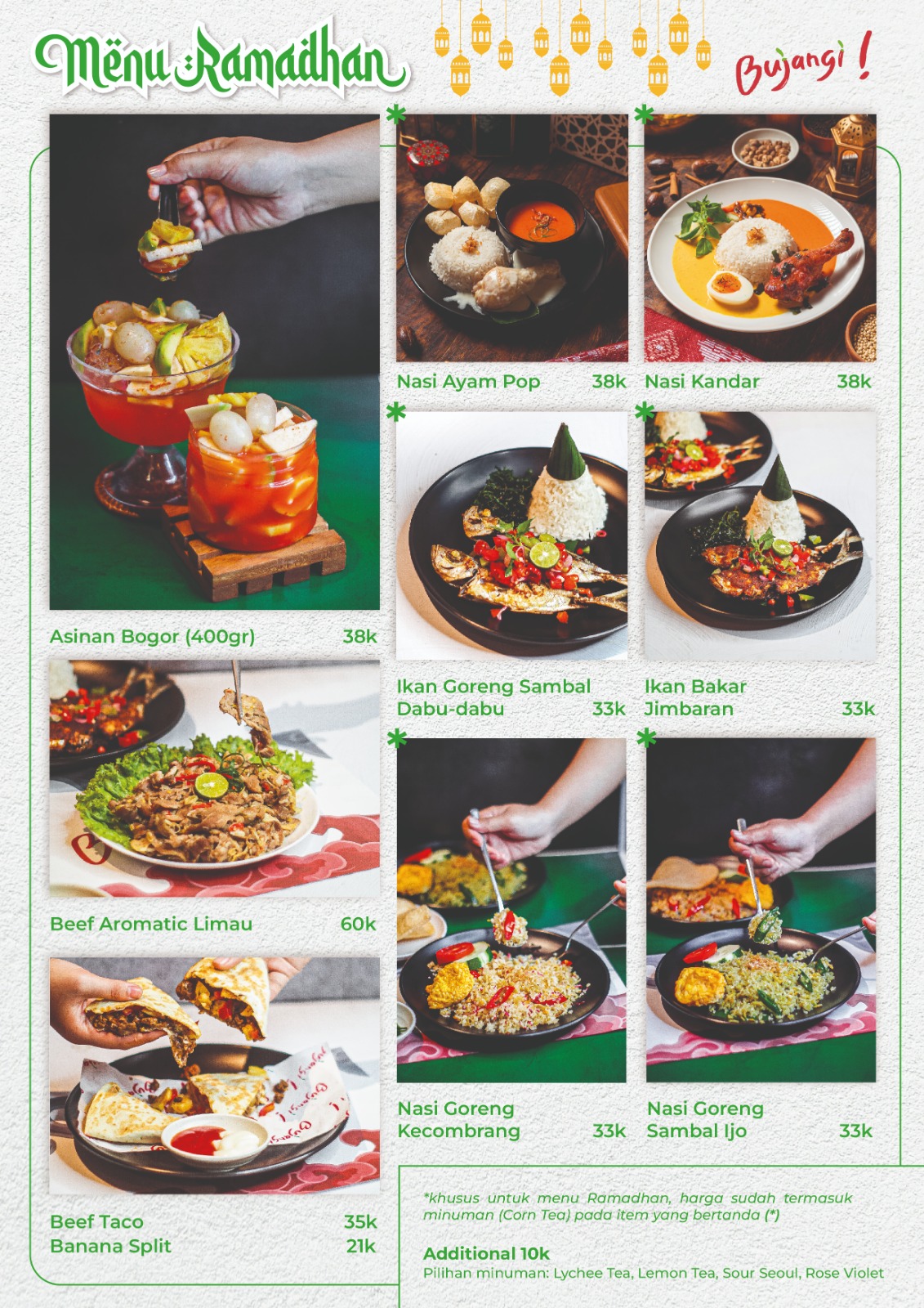Jelajah Nusantara, Bujangi Hadirkan Menu Spesial Ramadan 
