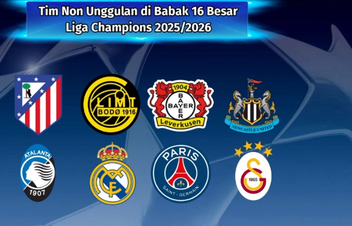 Drawing UCL 16 besar 2026 menghadirkan big match seru seperti Real Madrid vs Man City dan PSG vs Chelsea.