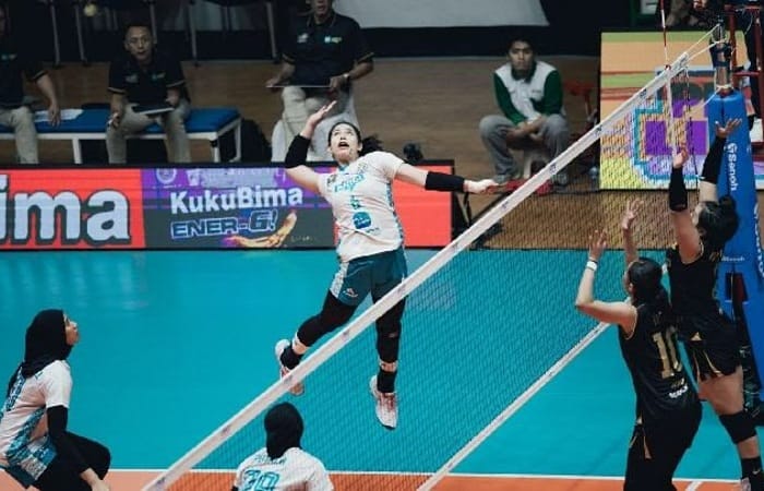 Hasil Proliga 2026 terbaru lengkap dengan klasemen, top skor, dan jadwal final four. Jakarta LavAni dan Petro Kimia masih dominan!