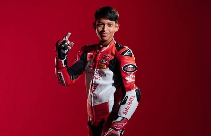 Moto3 Thailand 2026 jadi sorotan saat Feda Ega Pratama sempat P2 di FP1 Buriram sebelum finis P6.