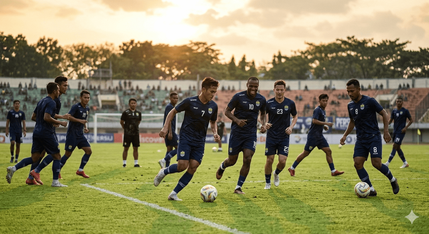 Berita Persib terbaru: Skuad Maung Bandung siap terkam Persebaya di GBT usai bantai Madura 5-0. Cek ambisi Ramon Tanke &amp; pesan Umuh Muchtar di sini!