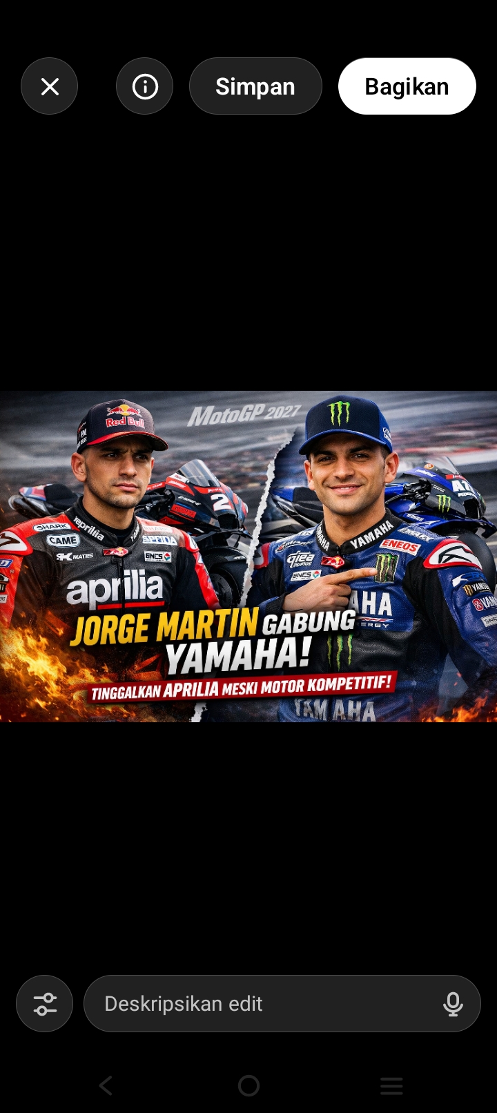 Geger Bursa Transfer MotoGP: Jorge Martin Gabung Yamaha, Tinggalkan Aprilia Meski Motor Kompetitif!