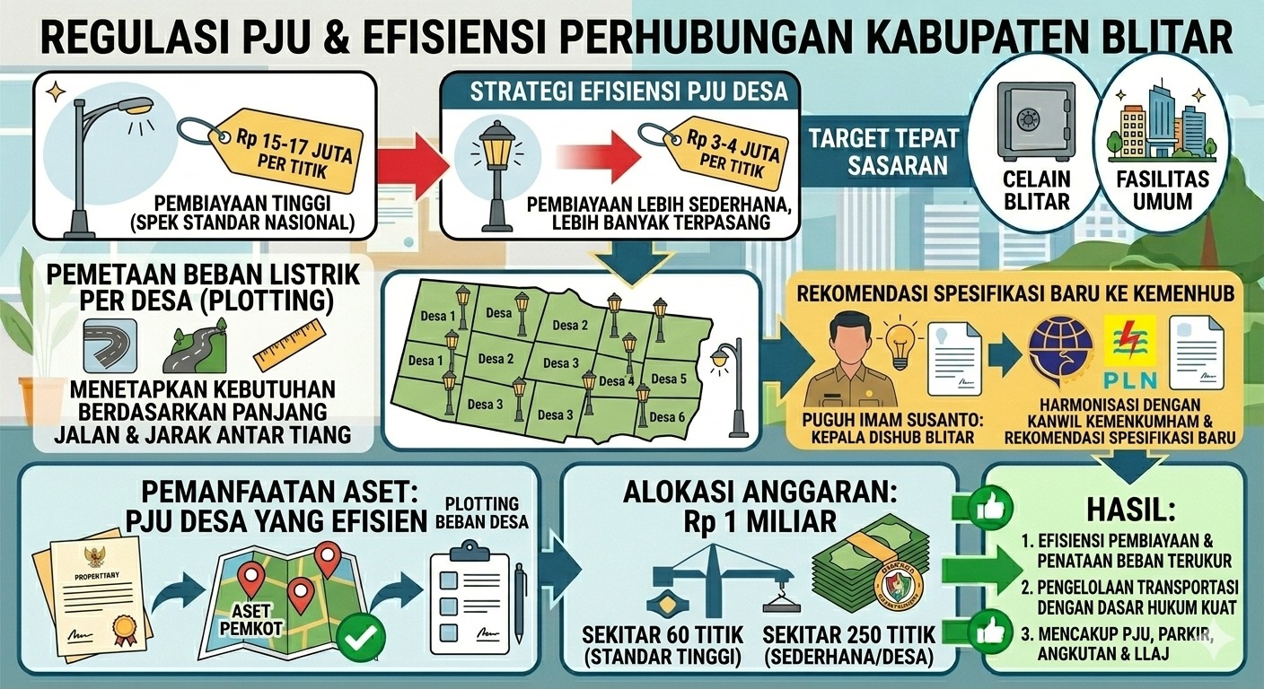 Siapkan Regulasi Listrik PJU Dampak Biaya Membengkak 