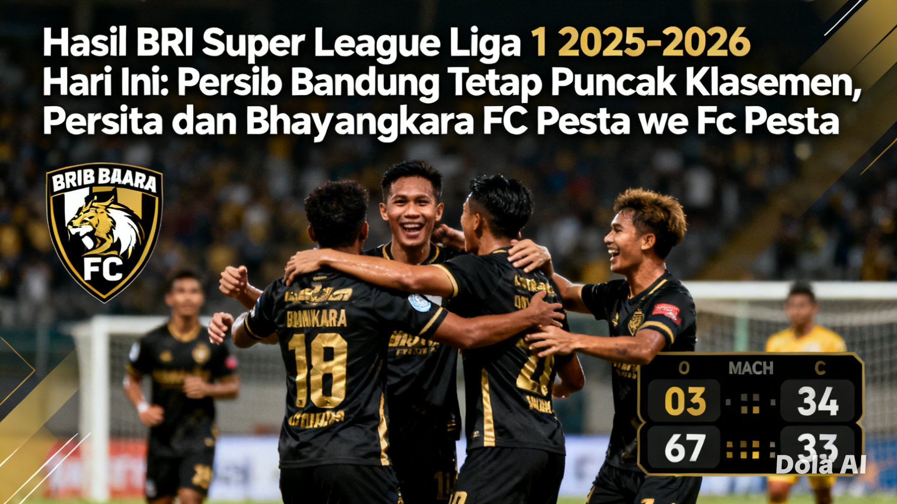 Hasil Liga 1 Super League 2026 pekan ke-24 viral di media sosial usai beredarnya video rekap pertandingan yang menyebut Persib gelar m